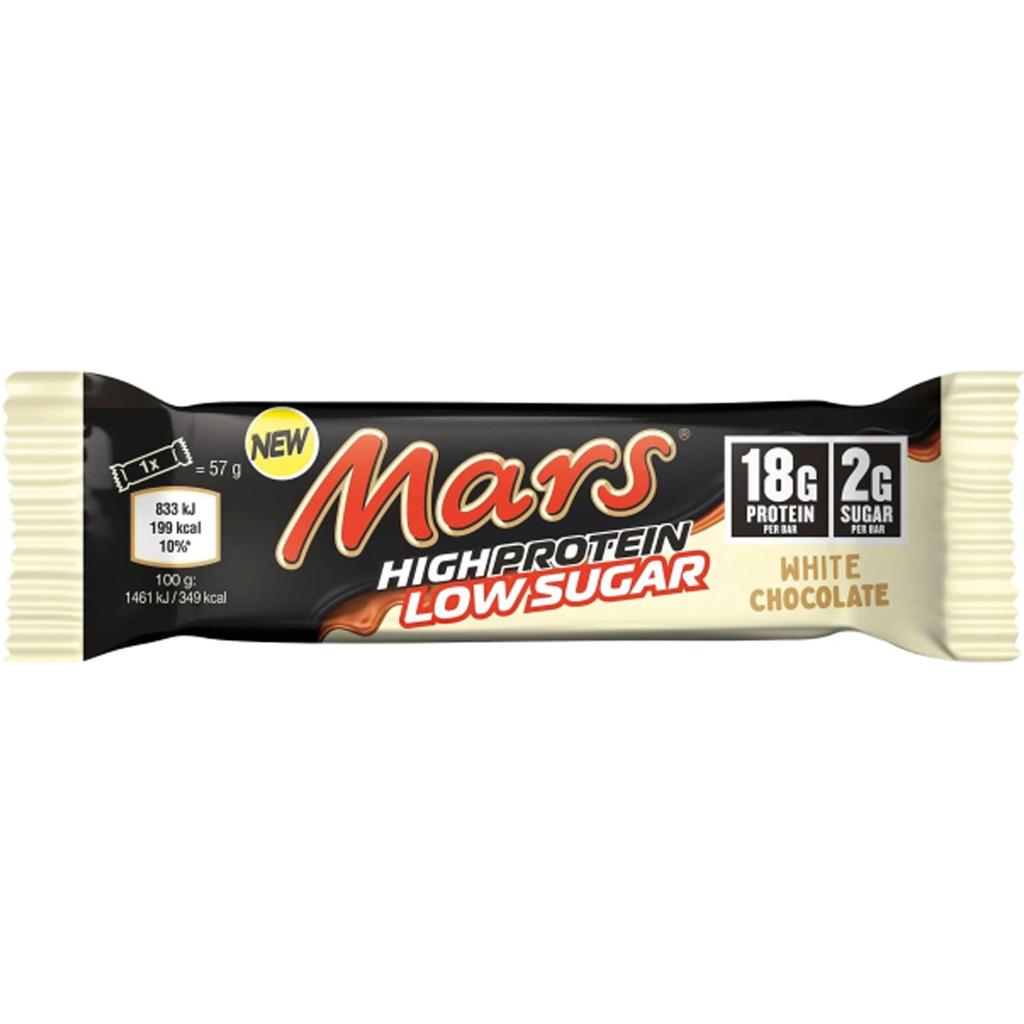 Mars Hi Protein Low Sugar Bar – white choclate Flavour 59g