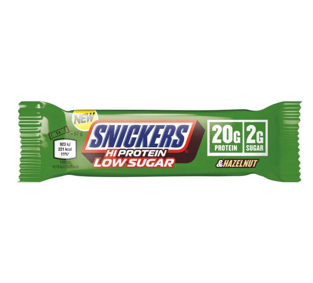 Snickers Hi Protein Low Sugar Bar – Hazelnut 57g