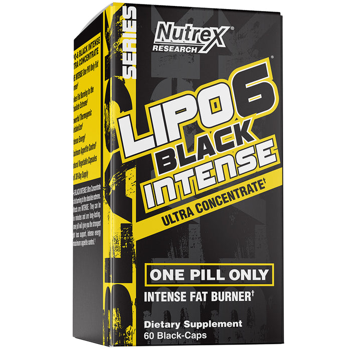 NUT LIPO6 BLACK INTENSE UC 60CAP
