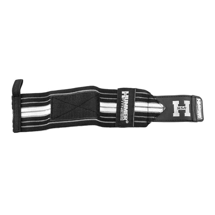 HUMMER USA Fitness 1993-01- Leather belt Brown/Wht (XL)