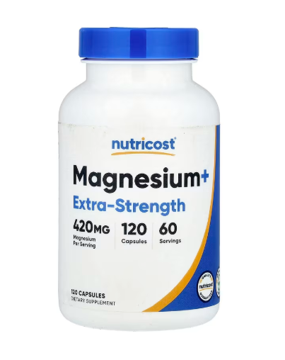 Nutricost Magnesium+ Extra Strength 420 mg