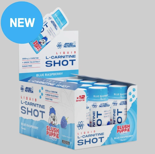 Applied Nutrition L-Carnitine Shot 60ml – SLUSH PUPPiE® Blue Raspberry