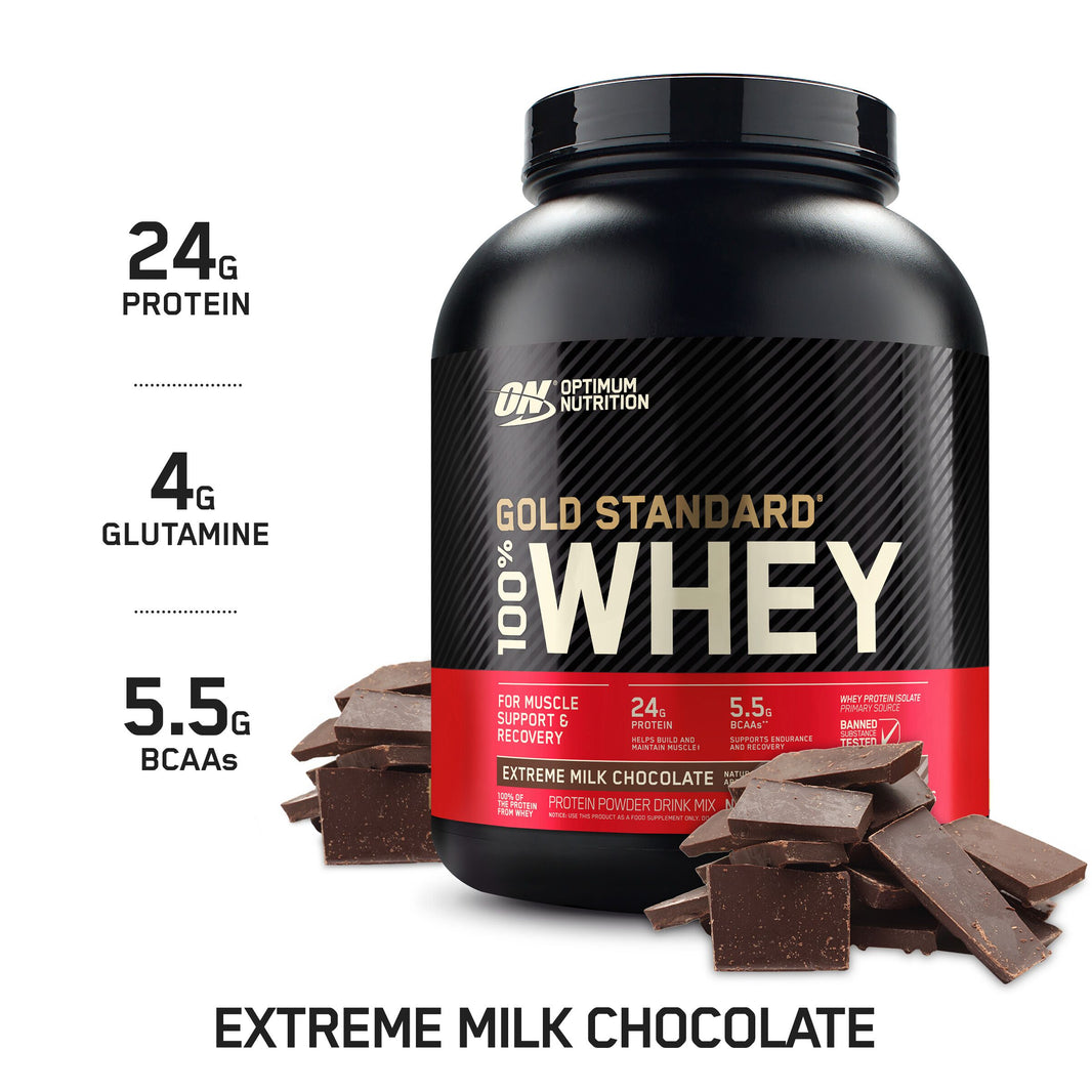 ON 100% WHEY GOLD Std 5-LB Ext Milk Chocolate