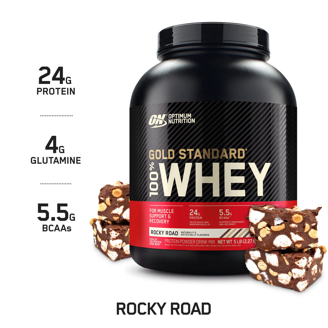 ON 100% Whey GOLD Std 5-LB Rocky Road