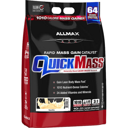 ALLMAX QUICK MASS 10-LB VANILA