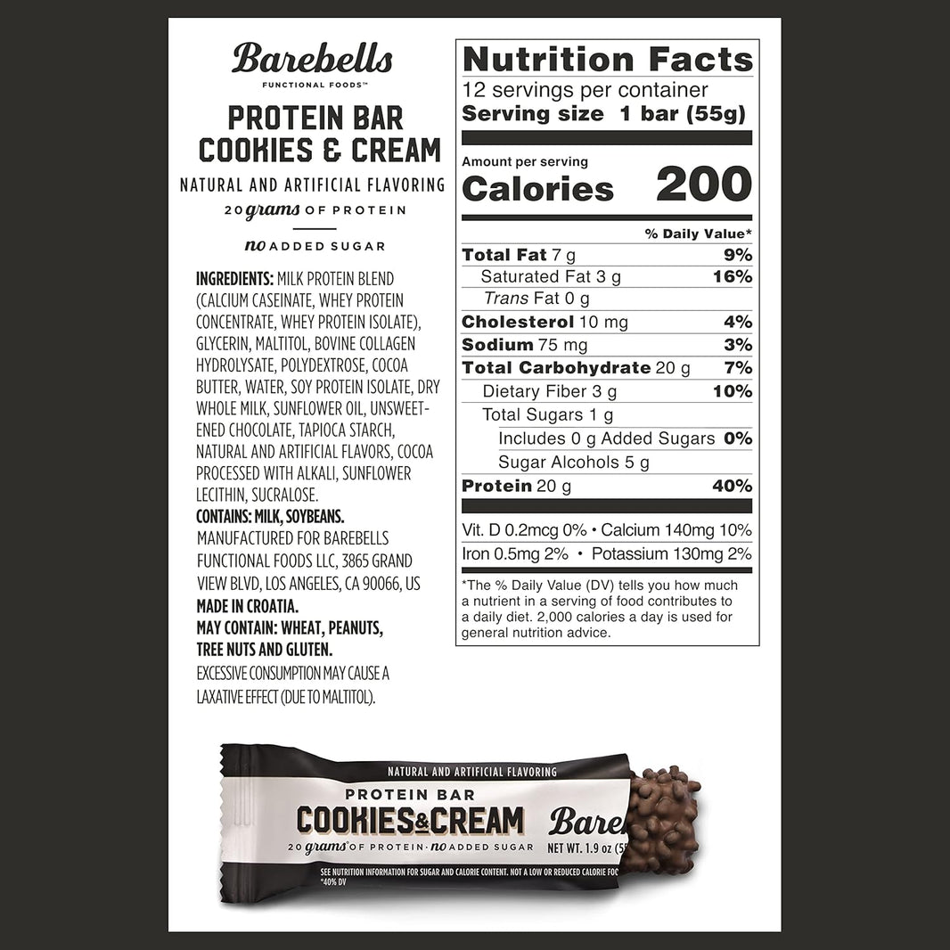 Barebells Caramel Cashew BAR