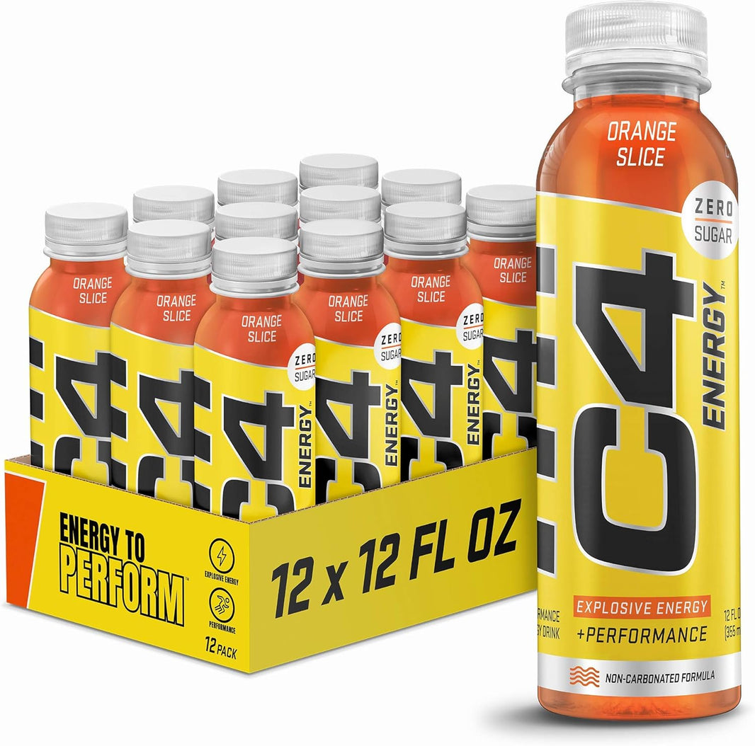 C4 Energy Non-Carbonated Orange Slice12 FL OZ (355 ml)