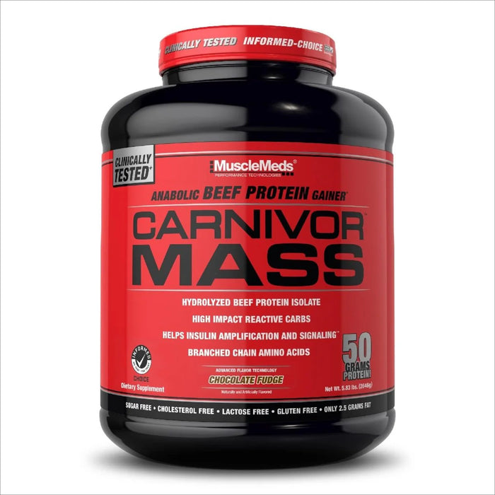 Carnivor Beef Mass Chocolate Fudge 6lb