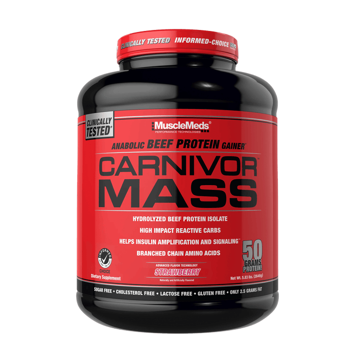 Carnivor Beef Mass Strawberry 6lb