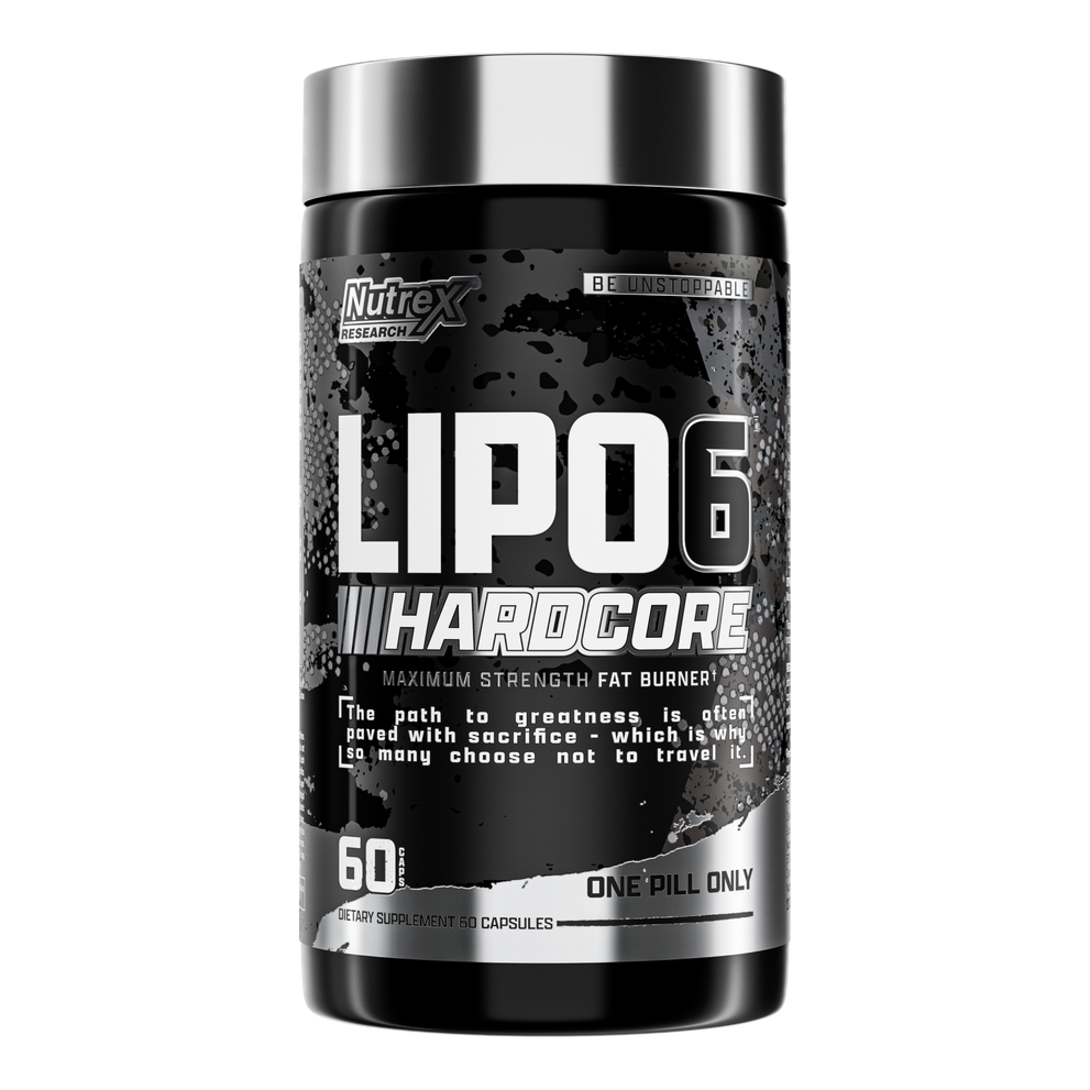 Nutrex Research Lipo-6 Hardcore، 60 كبسولة أقصى حارق حراري للدهون