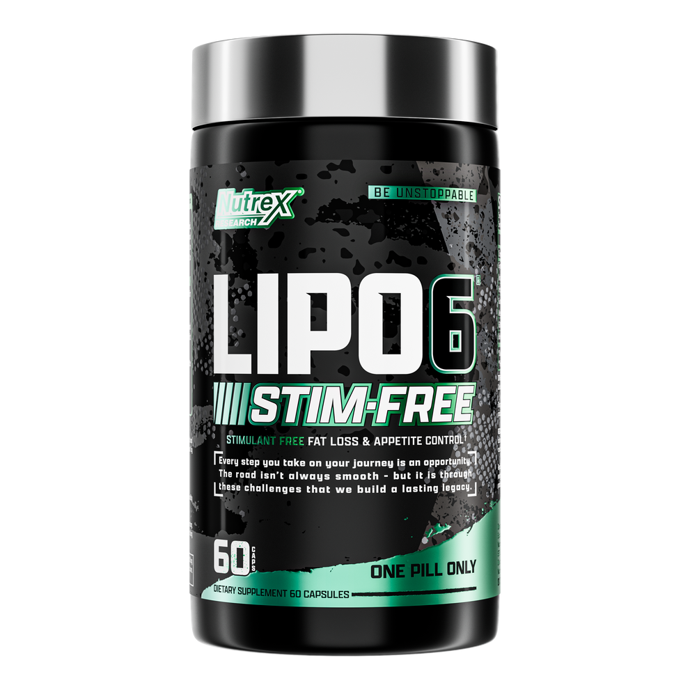 Nutrex Research Lipo-6 Stim-Free, 60 كبسولة حارق دهون خالٍ من المنشطات