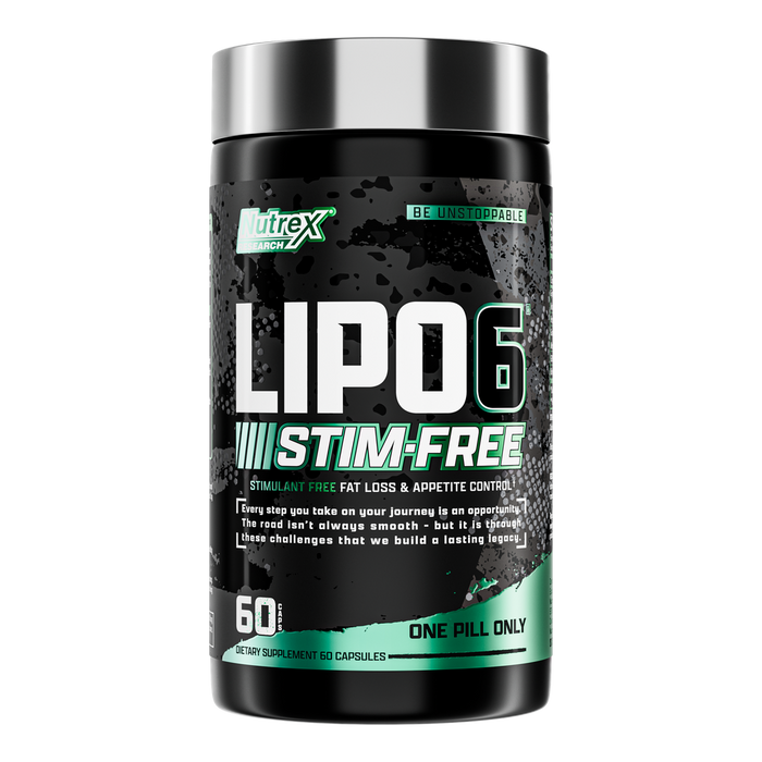 Nutrex Research Lipo-6 Stim-Free, 60 كبسولة حارق دهون خالٍ من المنشطات