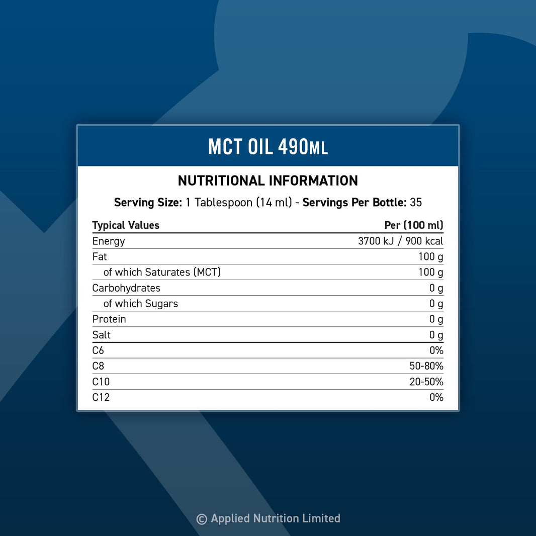 AN MCT OIL 490ML