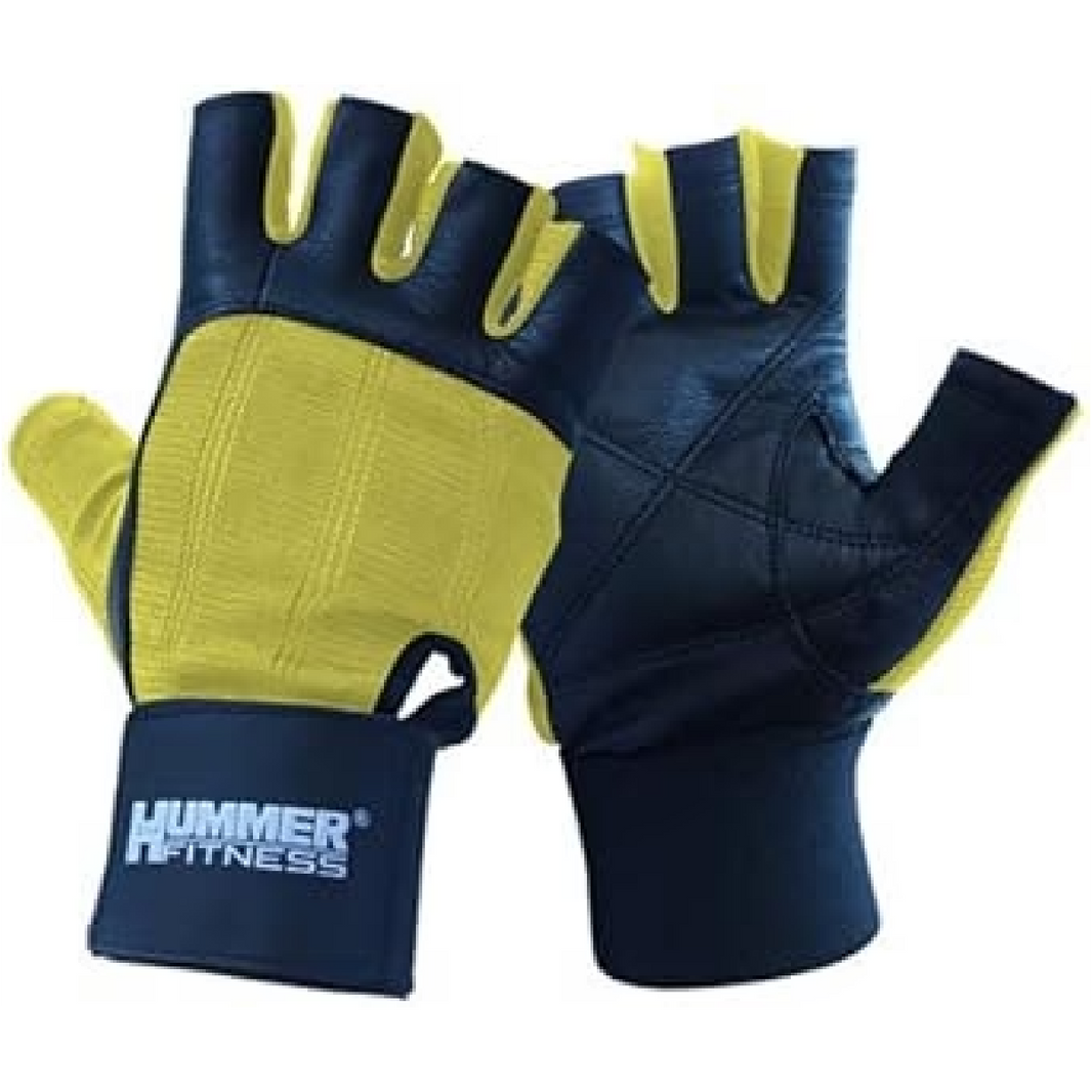 HMR USA FITNESS 1979 WRIST WRAP HEAVY DUTY 18" BLK/YELLOW