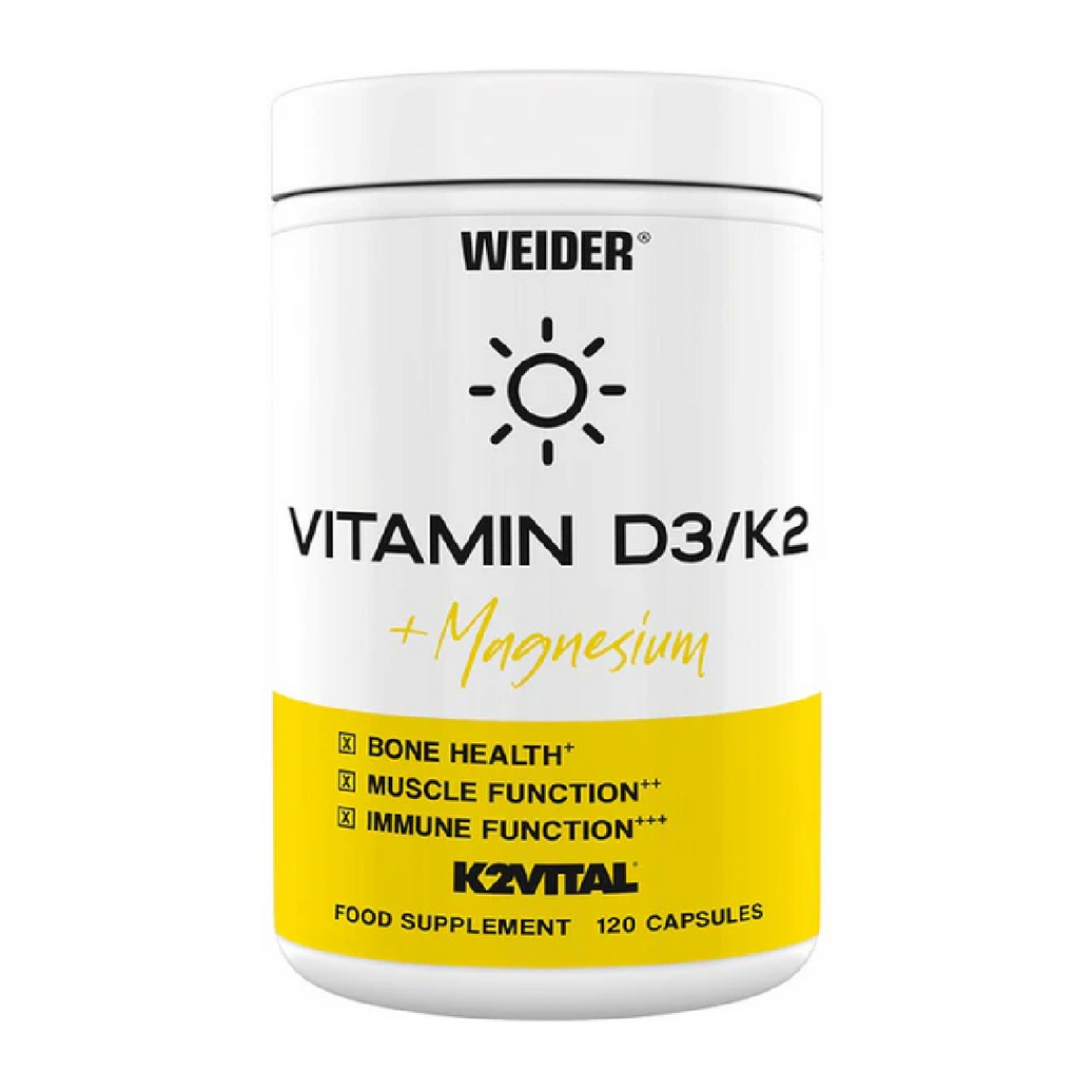 WEIDER VIT D3 K2 120CAP