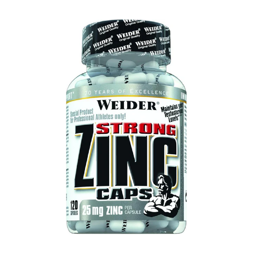 WEIDER ZINC 25MG 120CAP
