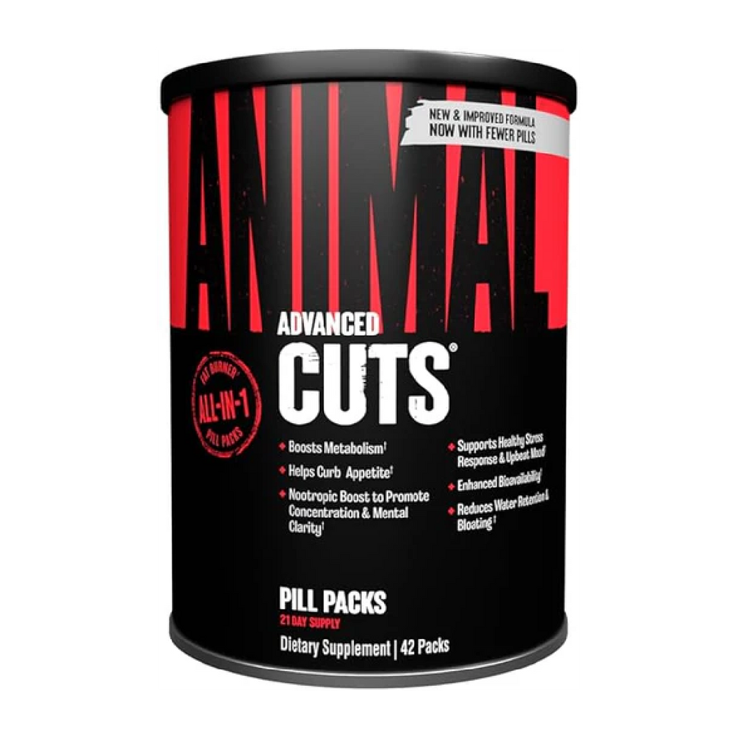 Universal Nutrition Animal Cuts 42 Packs, Advanced Fat Burning & Cutting Formula - MACRO BOOST