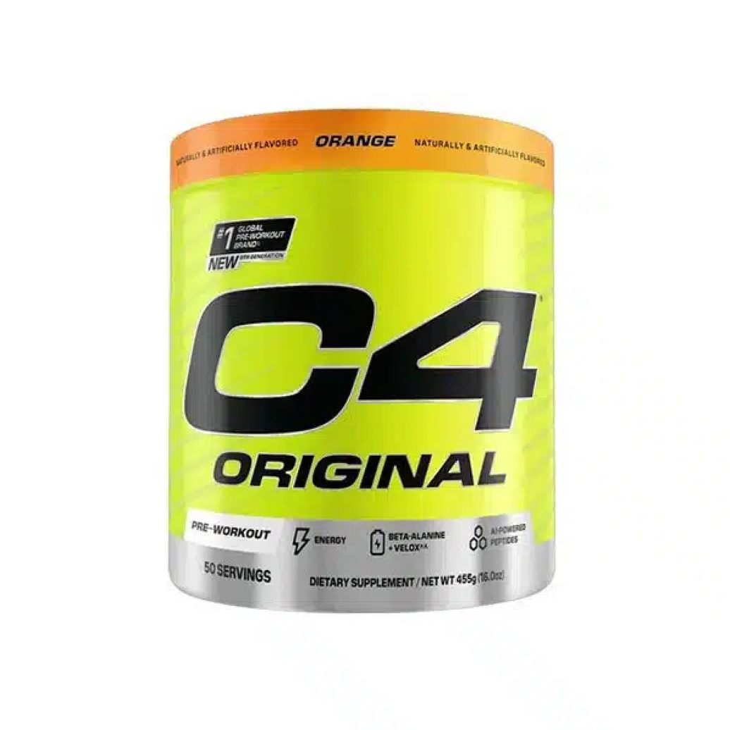 C4 أوريجينال 50 جرعة برتقال