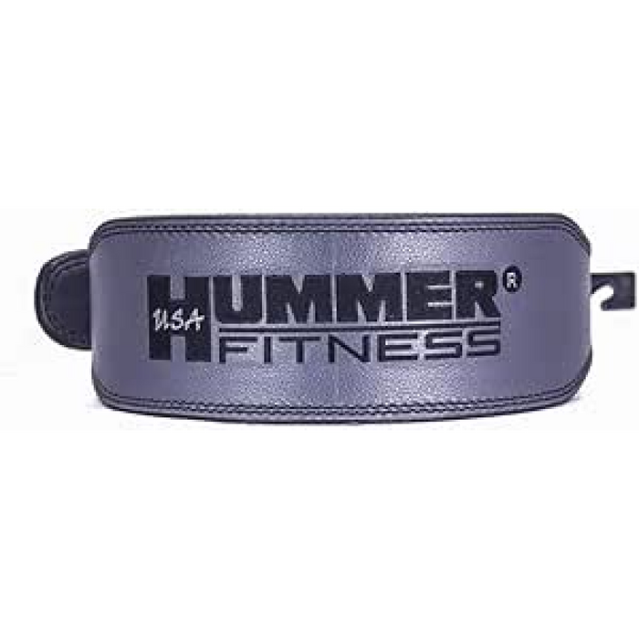 HMR USA Fitness 1993-01 Leather Belt Grey/Black (S)