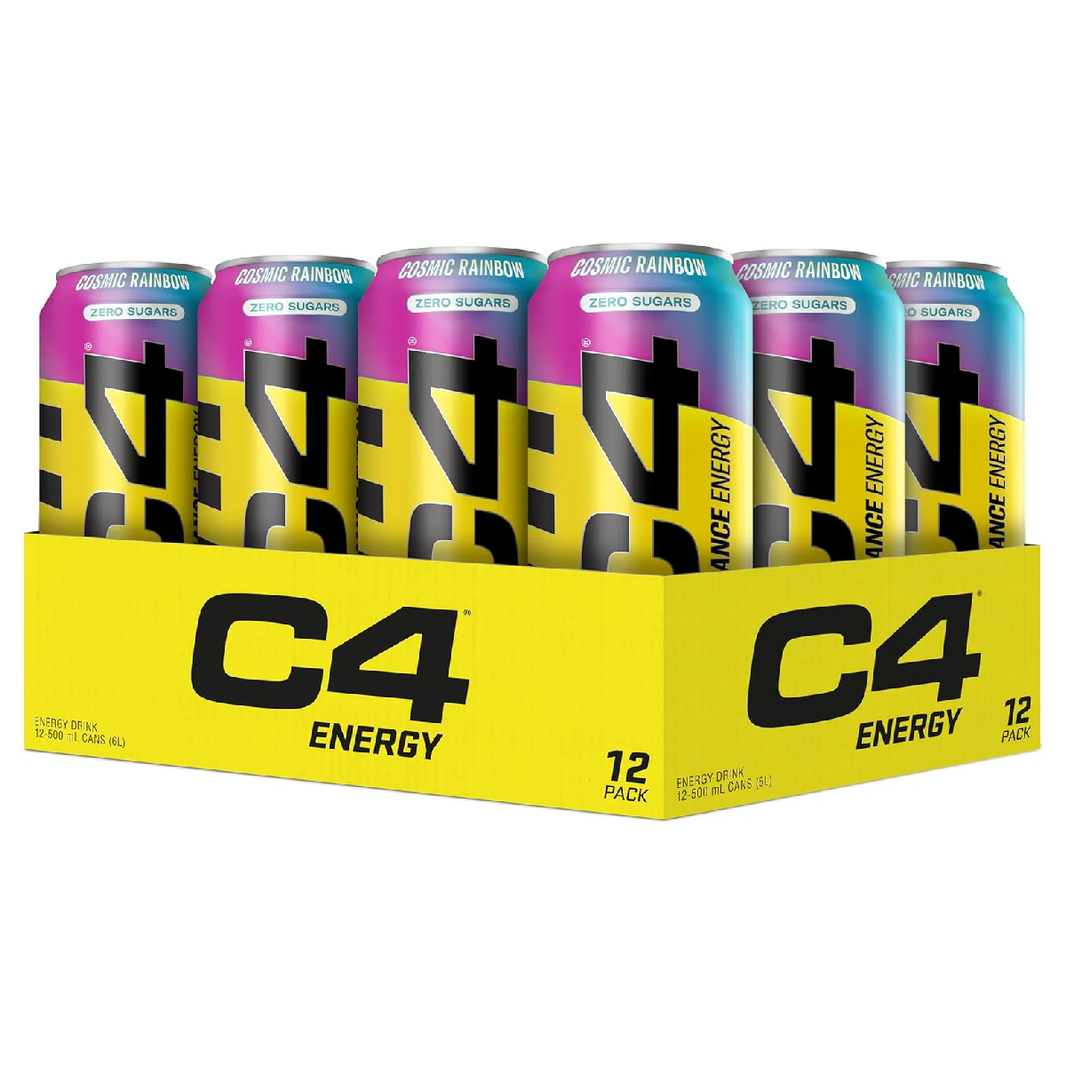 C4 ENERGY CRB COSMIC RAINBOW 500ML*12