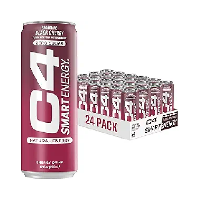 C4 SMART ENERGY 355ML SPK BLACK CHERRY X12