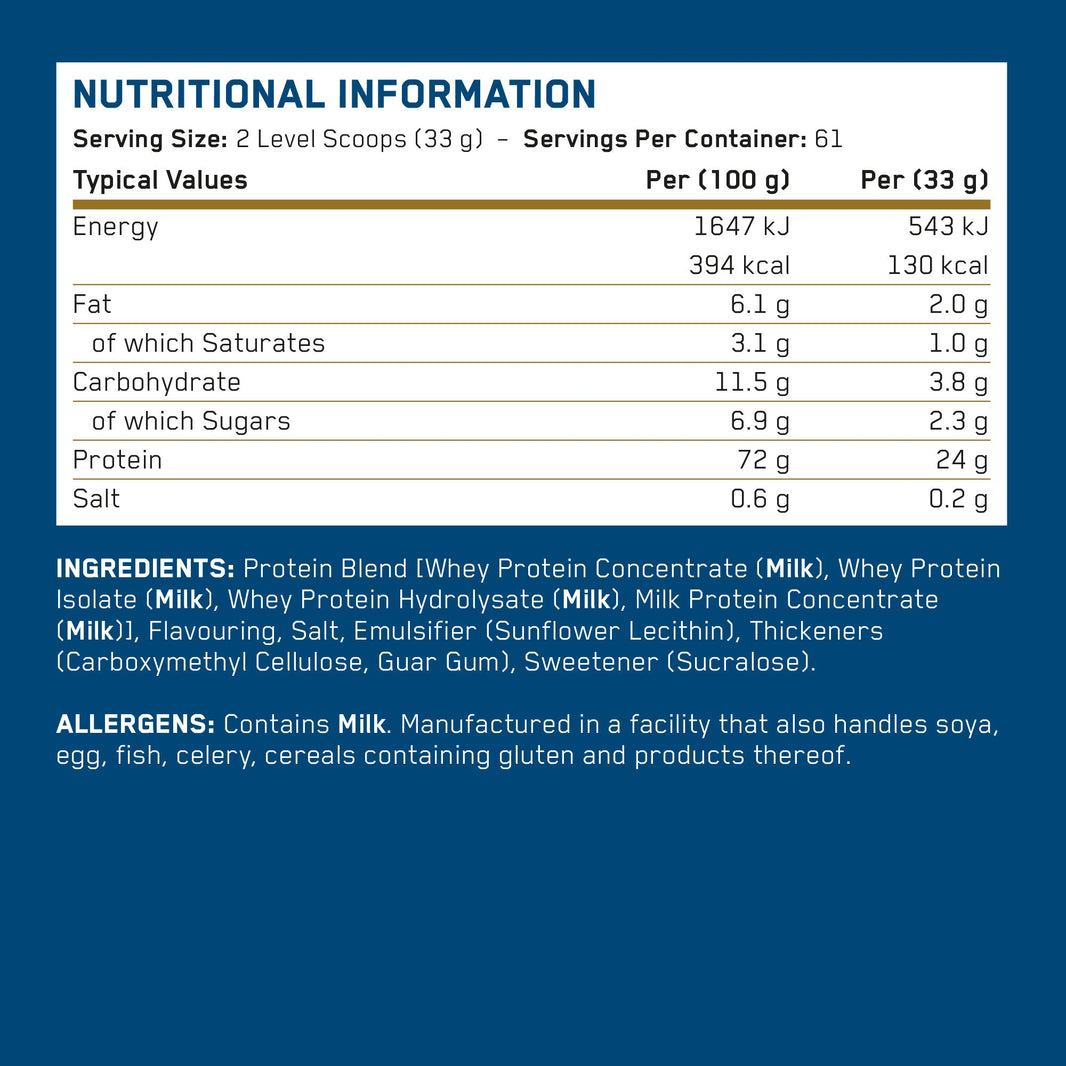 AN CRITICAL WHEY 2KG CHOCOLATE MILKSHAKE