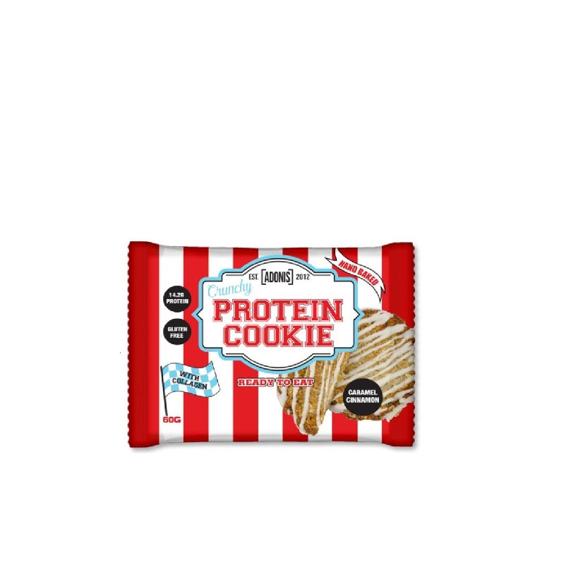 ADONIS PROTEIN COOKIE CARAMEL CINNAMON 60GM