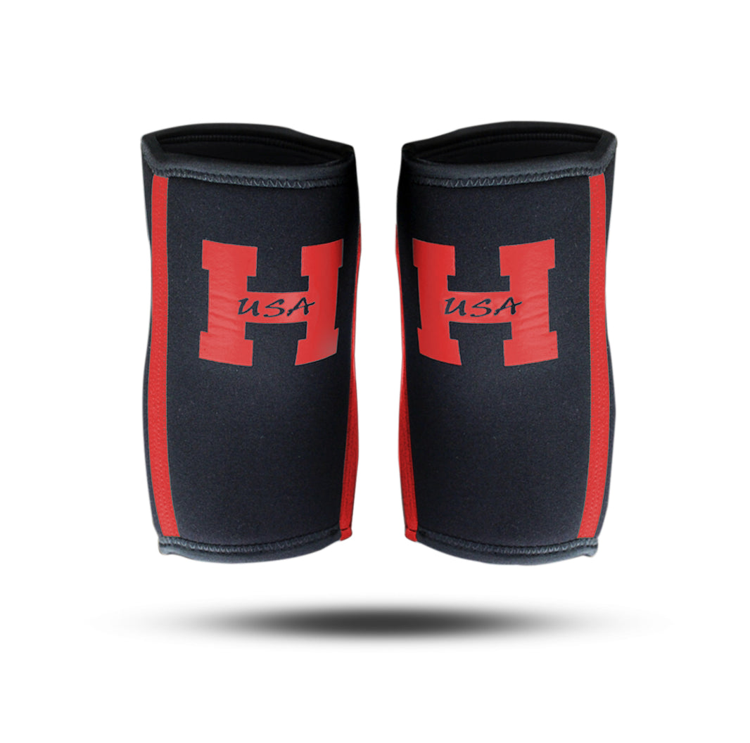 HMR USA 2014 كم مرفق أسود/أحمر (S)
