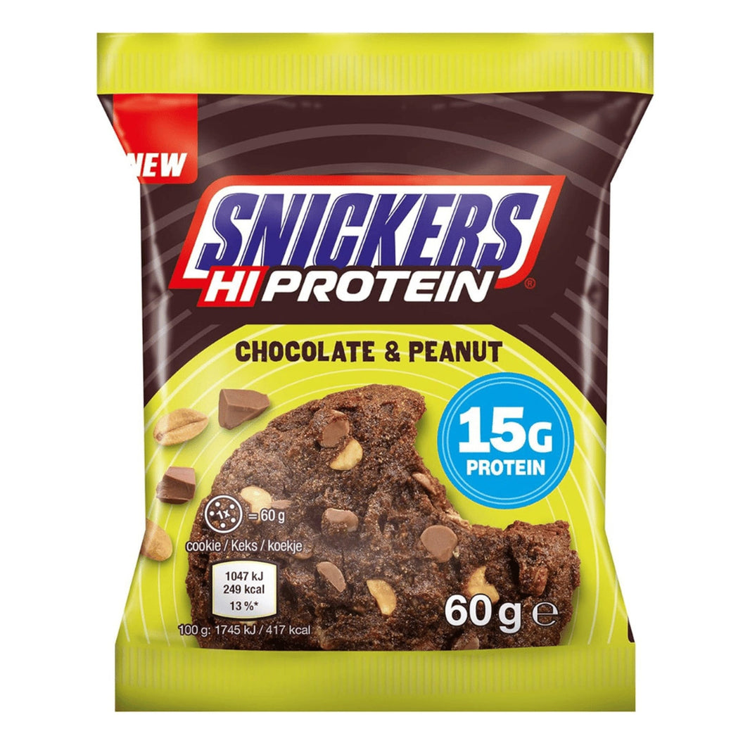 Snickers Hi Protein Cookie – Chocolate & Peanut (60g)