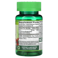Nature's Truth Easy Iron Bisglycinate 28mg (90 Capsules)