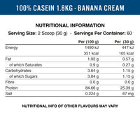 AN CASEIN 900G VANILLA CREAM