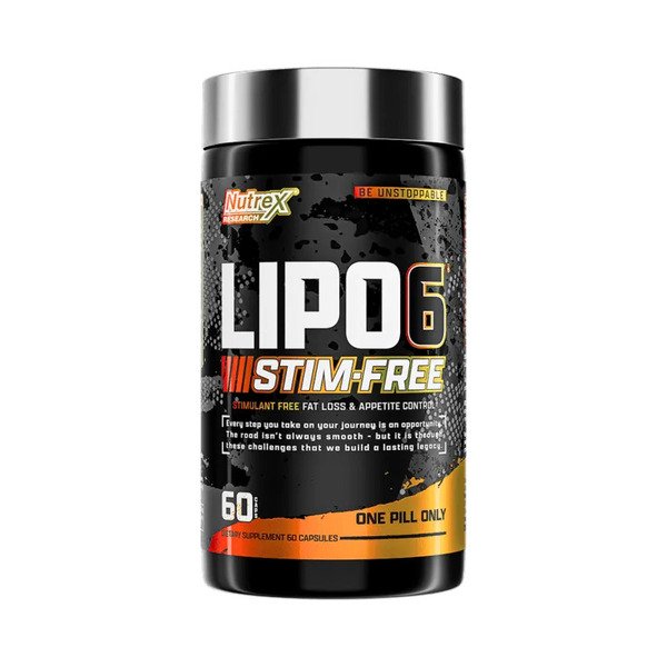 Nutrex Lipo6 الخالي من المنشطات 60 كبسولة