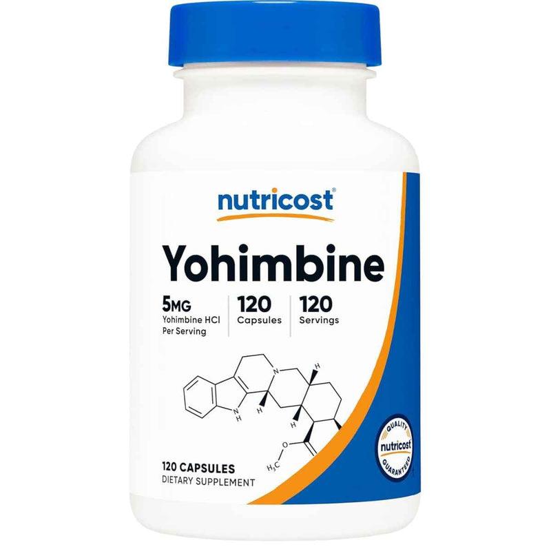 Nutricost Yohimbine HCl 5 mg – 120 Capsules