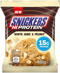 Snickers Hi Protein Cookie – White Choc & Peanut (60g)