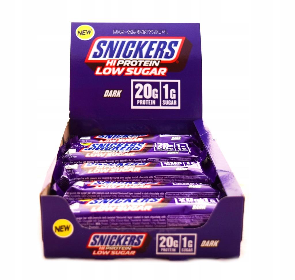 Snickers Hi Protein Low Sugar Bar – Dark 57g