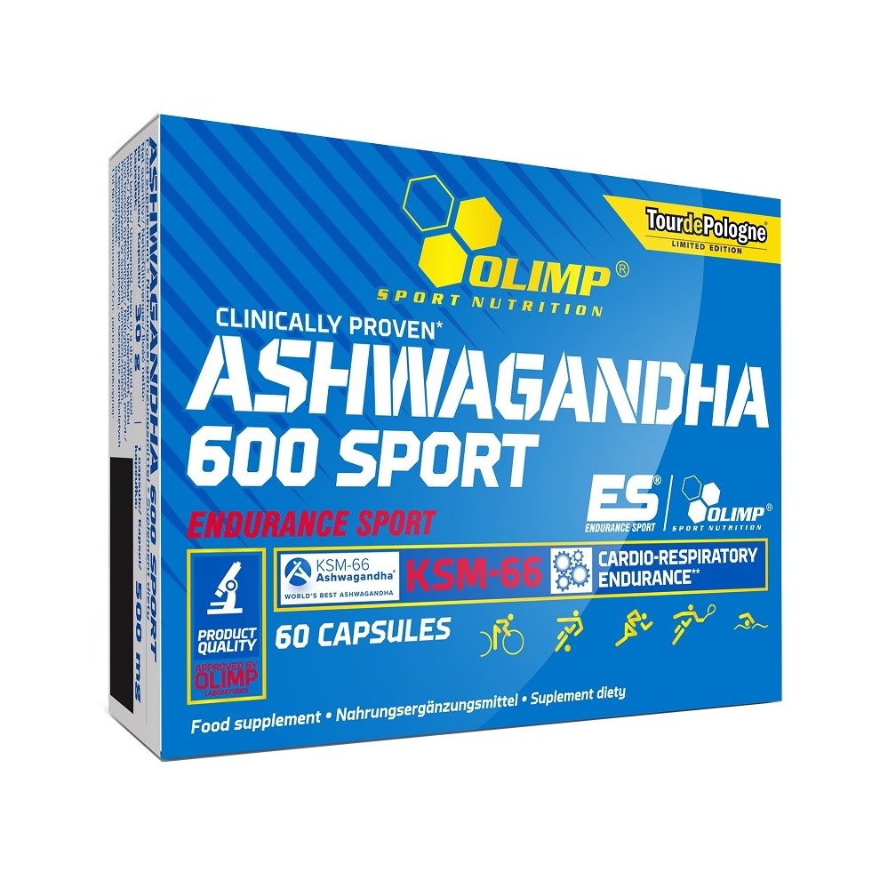 Olimp ASHWAGANDHA600 SPORT 60Caps