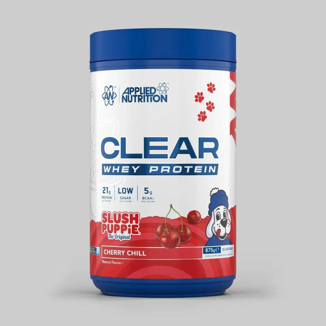 pplied Nutrition Clear Whey Protein – Slush Puppie® Cherry Chill – 875g