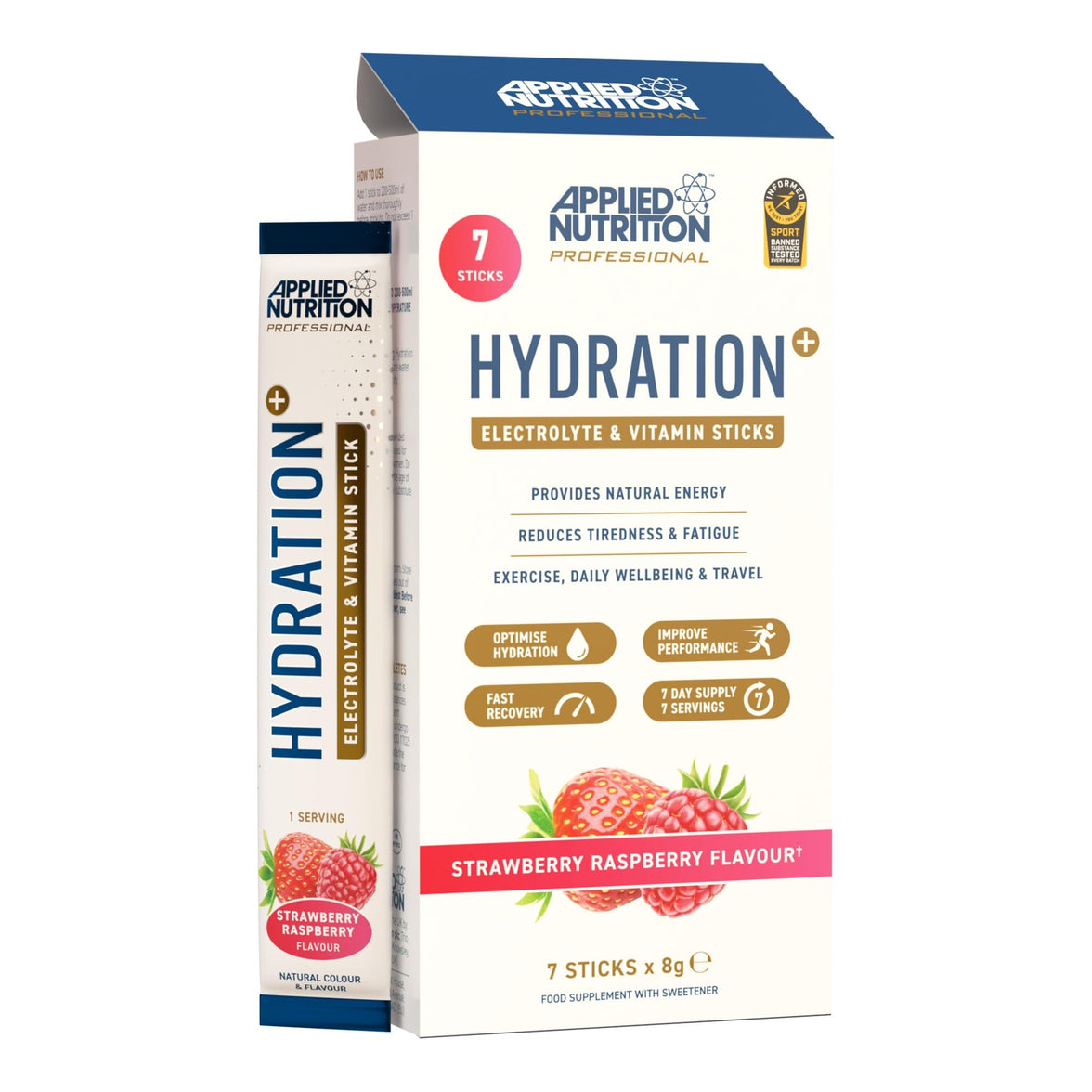 AN Hydration Sticks STRAWBERRY RASPBERRY FLVR