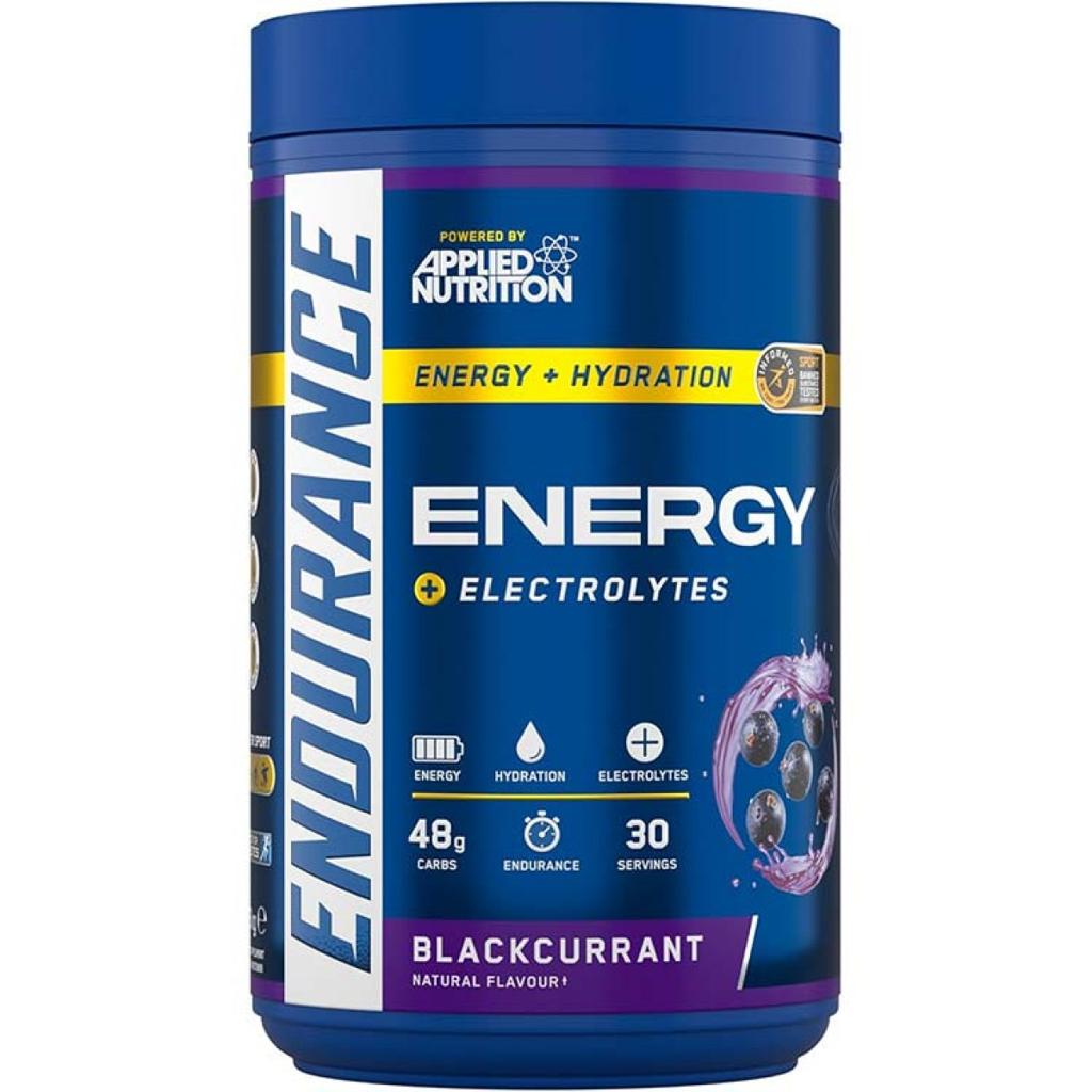 Applied Nutrition Endurance Energy & Hydration Powder – Blackcurrant