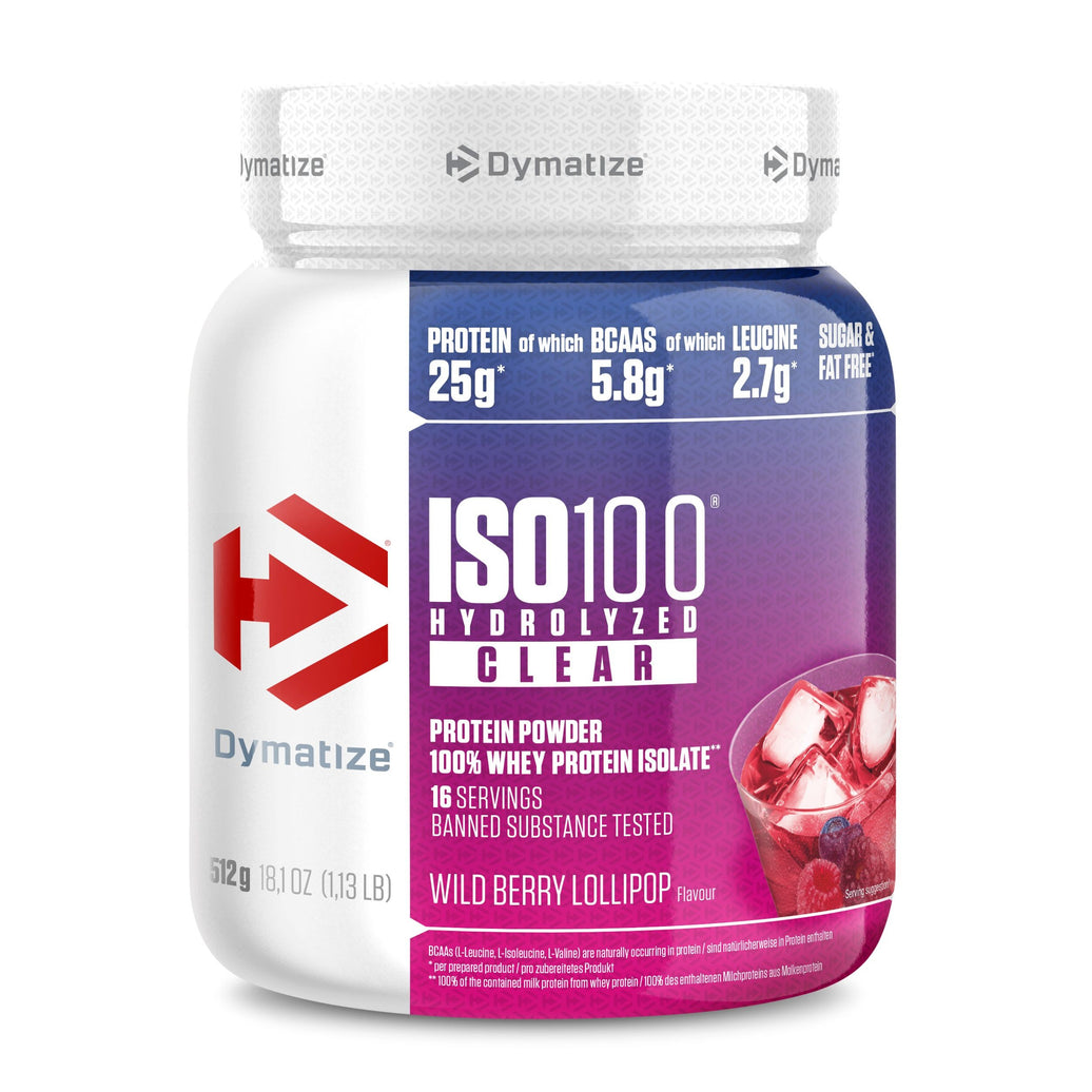 DYM ISO 100 CLEAR 1.16-LB WILED BERRY LOLLIPOP