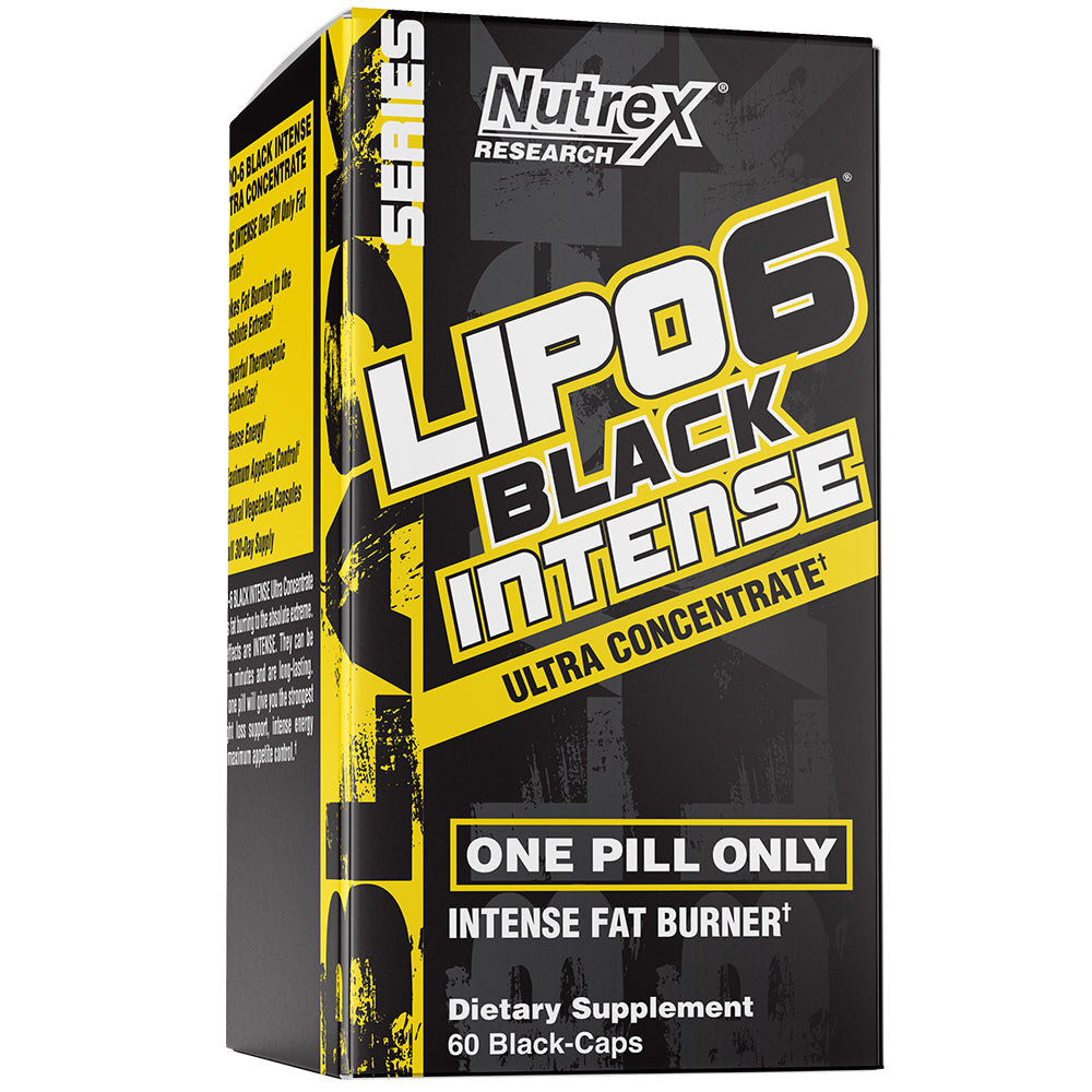 NUT LIPO6 BLACK INTENSE UC 60CAP