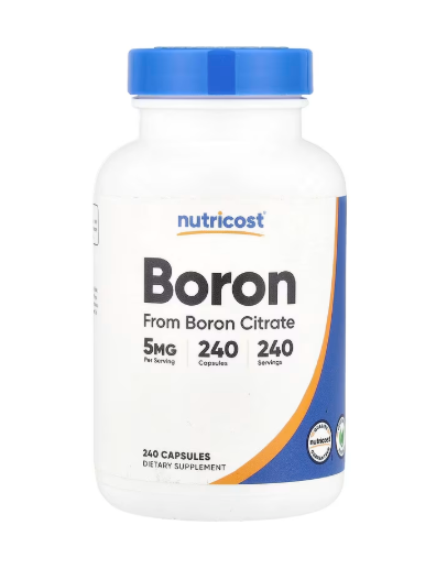 Nutricost Boron (From Boron Citrate) 5 mg