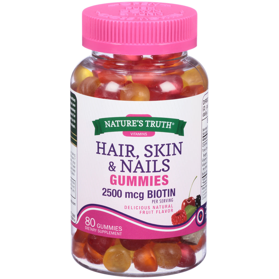 NATURES TRUTH HAIR SKIN NAILS 80GUMS