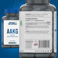 Applied Nutrition AAKG – Arginine Alpha Ketoglutarate (120 Capsules)