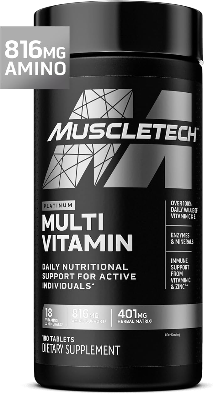 MuscleTech Platinum Multi Vitamin, 90 Tablets