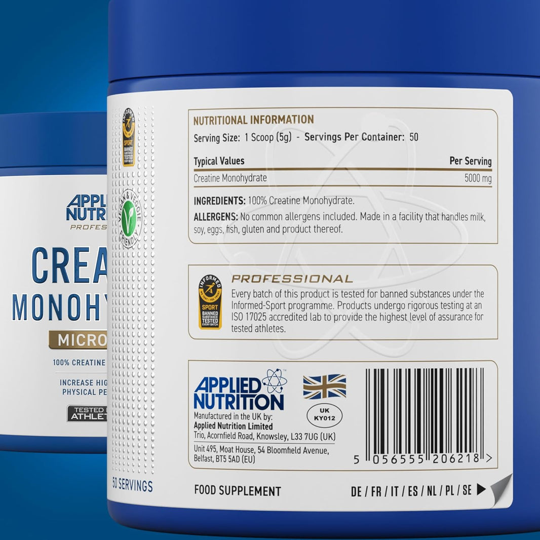 AN CREATINE MONOHYDRATE 250G CHERRY & APPLE