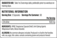 AN L-CITRULLINE 1500 120CAP