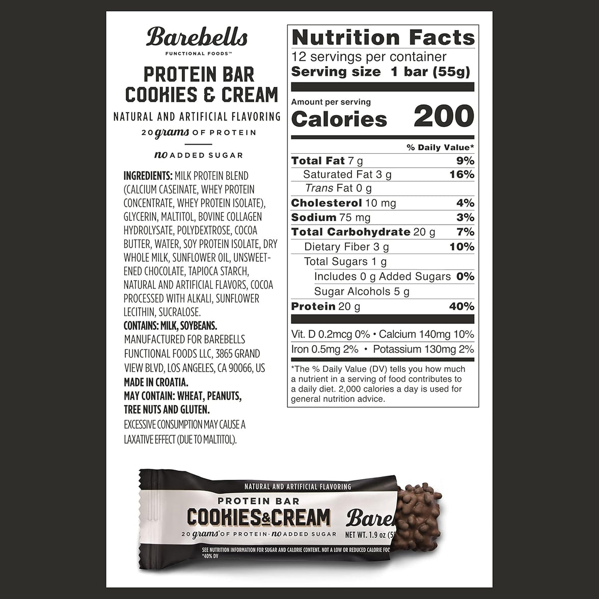 Barebells Caramel Cashew BAR