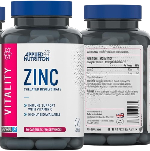 AN  ZINC 100 TABLETS VITALITY