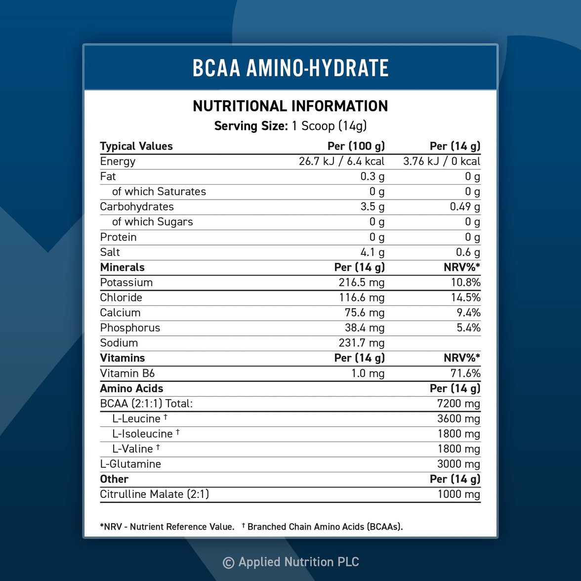 AN BCAA 450G Amino Hydtare watermelon